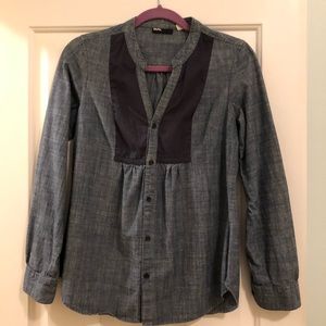 BDG chambray shirt with BOW in back